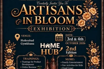 Artisans in Bloom Exhibition 2026 at Hyderabad Gymkhana