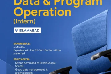 Data & Program Operation Intern at Tech Valley in Islamabad