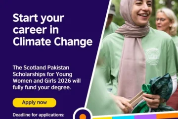 Scotland Pakistan Scholarships for Young Women and Girls 2026
