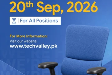 Tech Valley Jobs: Deadline for All Positions – 20 September 2026