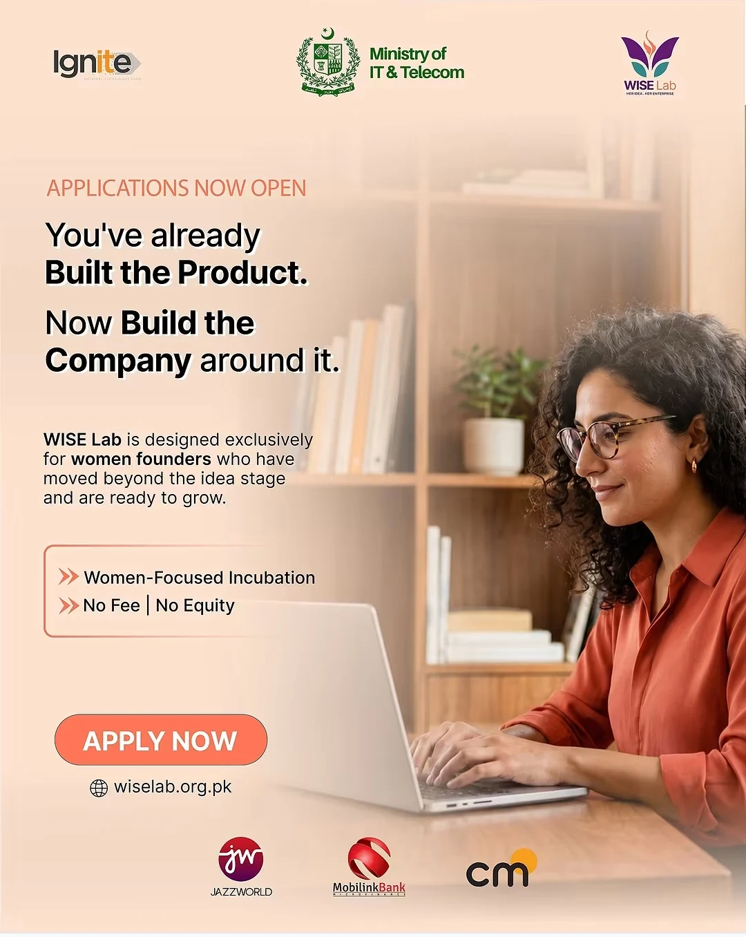 WISE Lab Women-Focused Incubation Programme – Applications Now Open